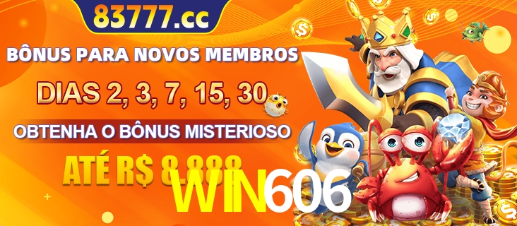 Anúncio dos benefícios para Membro VIP Sênior na plataforma WIN606, incluindo bônus promocionais, semanais e mensais, ilustrado com o personagem Fortune Tiger.